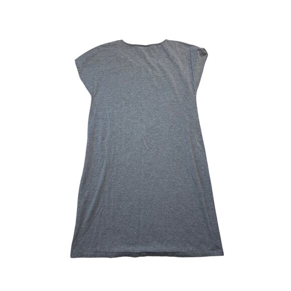 J. Jill Women's Gray T-Shirt Dress, size MP, MEDIUM PETITE, Stretchy & SOFT! - Picture 1 of 6
